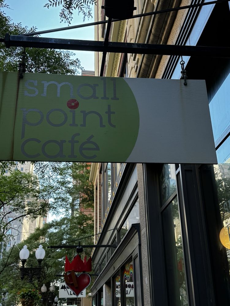 Small Point Café food